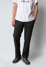 Clean Cut Copenhagen BARCELONA FLANNEL PANT Bukser Charcoal melange