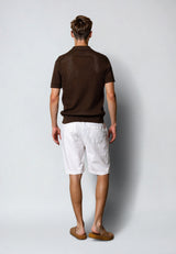 Clean Cut Copenhagen BARCELONA LINEN SHORTS Shorts Hvid