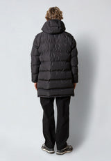 Fat Moose BIRK LONG PUFFER JACKET Jakker Sort