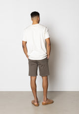 Clean Cut Copenhagen BRENDON JERSEY SHORTS Shorts Dark Khaki
