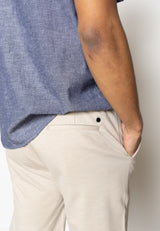 Clean Cut Copenhagen BRENDON JERSEY SHORTS Shorts Ecru