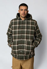 Fat Moose BRODY ACTIVE JACKET Jakker Check/Ecru/Army
