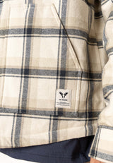Fat Moose BRODY ACTIVE JACKET Jakker Check/Ecru/Navy