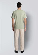 Clean Cut Copenhagen Basic Organic t-shirt T-shirts S/S Desert sage