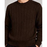 Clean Cut Copenhagen Bertil cashmere knit Strik Dark Brown