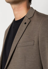 Clean Cut Copenhagen BRENDON JERSEY BLAZER Blazere Dark Khaki