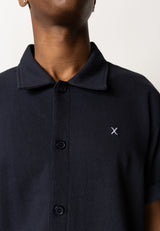 Clean Cut Copenhagen CALTON S/S SHIRT Skjorte S/S Mørk Navy