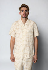 Clean Cut Copenhagen CARTER SHIRT Skjorte S/S Ecru