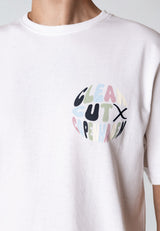 Clean Cut Copenhagen CIRCLE LOGO T-SHIRT T-shirts S/S Hvid