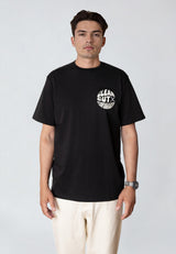Clean Cut Copenhagen CIRCLE LOGO T-SHIRT T-shirts S/S Sort