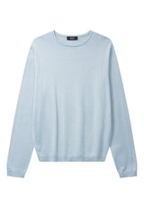 Clean Cut Copenhagen CLAUDE KNITTED JUMPER Strik Light blue melange