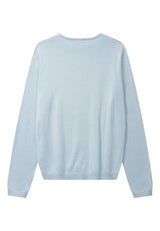 Clean Cut Copenhagen CLAUDE KNITTED JUMPER Strik Light blue melange