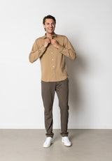 Clean Cut Copenhagen CLEAN FORMAL STRETCH SHIRT Skjorte L/S Varm Sand