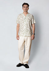 Clean Cut Copenhagen CLEAVE S/S SHIRT Skjorte S/S Desert sage