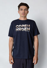 Clean Cut Copenhagen COPENHAGEN TRIBUTE T-SHIRT T-shirts S/S Navy