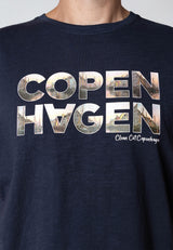Clean Cut Copenhagen COPENHAGEN TRIBUTE T-SHIRT T-shirts S/S Navy