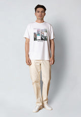 Clean Cut Copenhagen COPENHAGEN VIEW ORGANIC T-SHIRT T-shirts S/S Hvid