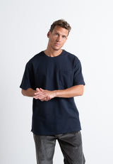 Clean Cut Copenhagen CALTON T-SHIRT T-shirts S/S Mørk Navy