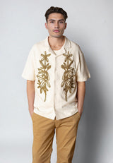 Clean Cut Copenhagen Calton embroidery shirt Skjorte S/S