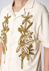 Clean Cut Copenhagen Calton embroidery shirt Skjorte S/S