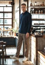 Clean Cut Copenhagen COPENHAGEN BRENDON JERSEY PANTS Bukser Dark Khaki