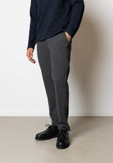Clean Cut Copenhagen COPENHAGEN BRENDON JERSEY PANTS Bukser Mørkegrå