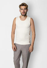 Clean Cut Copenhagen Duke tank top T-shirts S/S Ecru