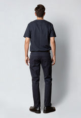 Clean Cut Copenhagen ENZO 'GRANDAD' T-SHIRT T-shirts S/S Mørk Navy