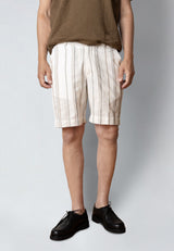 Clean Cut Copenhagen EVALD SHORTS Shorts Ecru