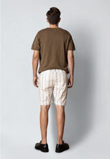 Clean Cut Copenhagen EVALD SHORTS Shorts Ecru