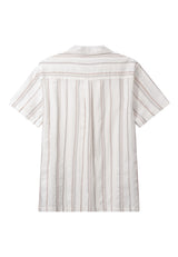 Clean Cut Copenhagen EVALD S/S SHIRT Skjorte S/S Ecru