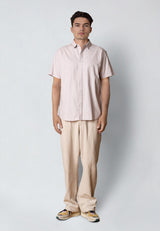 Clean Cut Copenhagen FLORENCE RELAXED COTTON/LINEN PANTS Bukser Ecru