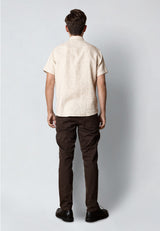 Clean Cut Copenhagen FORDE S/S SHIRT Skjorte S/S Ecru
