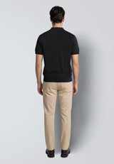 Clean Cut Copenhagen HAYZE KNITTED POLO Polos Sort