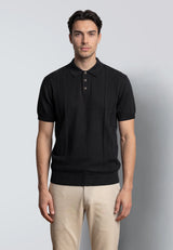 Clean Cut Copenhagen HAYZE KNITTED POLO Polos Sort