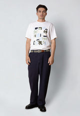 Clean Cut Copenhagen HUBERTO T-SHIRT T-shirts S/S Hvid