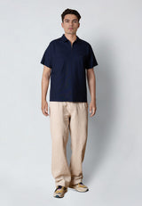 Clean Cut Copenhagen JOSS ZIP POLO Polos Navy