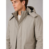 Clean Cut Copenhagen Johan parka coat Jakker Brindle beige