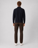 Clean Cut Copenhagen LONDON STRAIGHT 5-POCKET PANTS Bukser Dark Brown