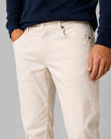 Clean Cut Copenhagen LONDON STRAIGHT 5-POCKET PANTS Bukser Ecru