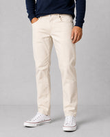 Clean Cut Copenhagen LONDON STRAIGHT 5-POCKET PANTS Bukser Ecru