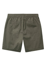 Clean Cut Copenhagen LUCA COTTON/LINEN SHORTS Shorts Army