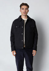 Clean Cut Copenhagen LUKE WOOL JACKET Jakker Mørk Navy
