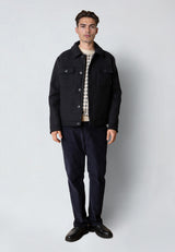 Clean Cut Copenhagen LUKE WOOL JACKET Jakker Mørk Navy