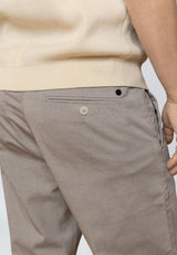 Clean Cut Copenhagen MARSEILLE DOBBY CHINOS Bukser Soft Sand