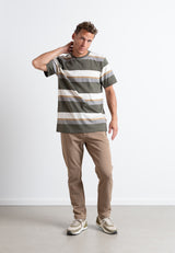 Clean Cut Copenhagen MILANO JERSEY STRETCH PANTS Bukser Mørk Kamel Mel