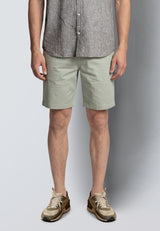Clean Cut Copenhagen MITCHELL TWILL SHORTS Shorts Desert sage