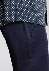 Clean Cut Copenhagen MITCHELL TWILL SHORTS Shorts Navy