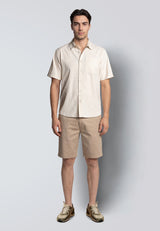 Clean Cut Copenhagen MITCHELL TWILL SHORTS Shorts Sand