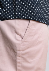 Clean Cut Copenhagen MITCHELL TWILL SHORTS Shorts Violet ice